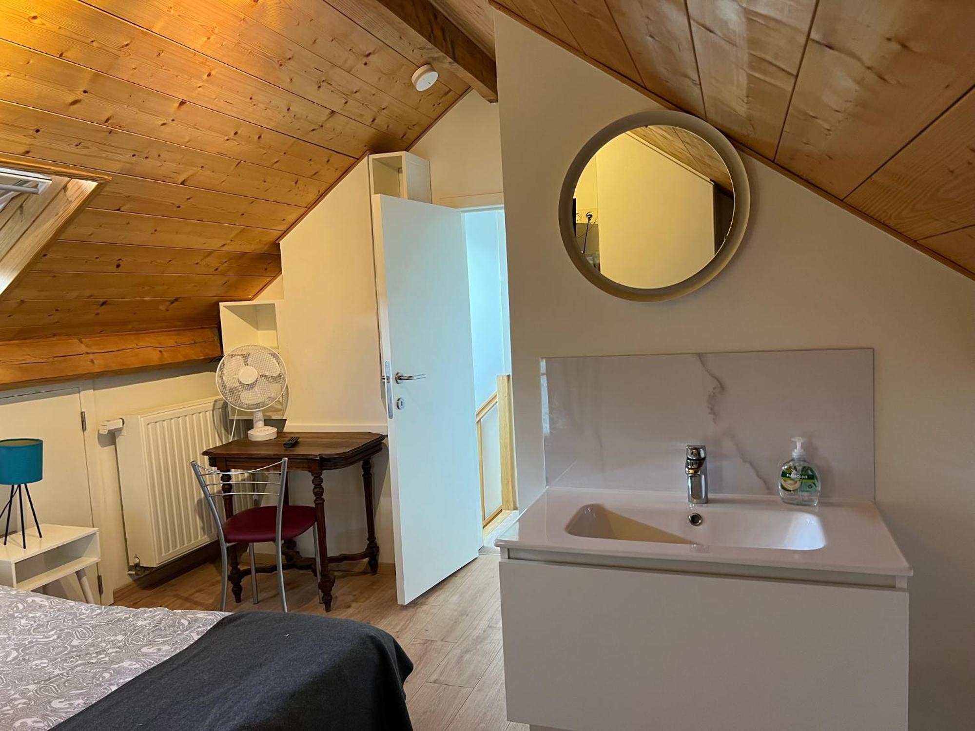 Ferienwohnung Dame Cerise Wavre Exterior foto